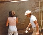 Troweling on the seal.jpg